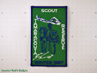 Click to enlarge 1987 Tamaracouta Scout Reserve Winter